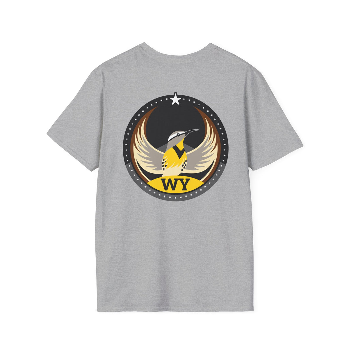 Bird Rebels Softstyle T-Shirt – WY – Dark