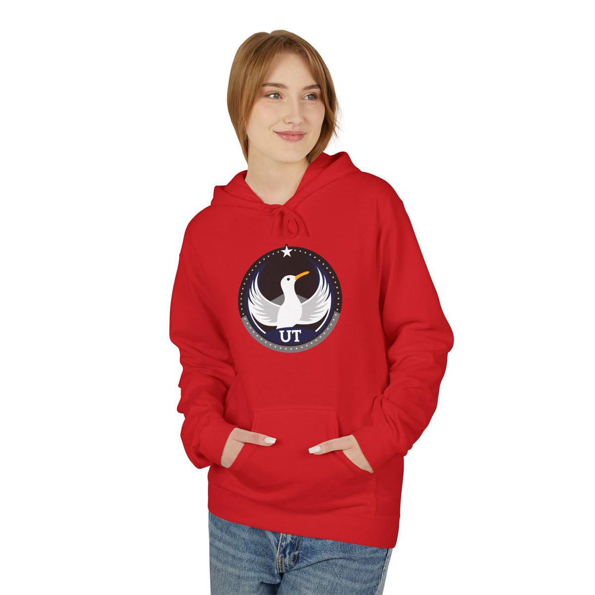 Bird Rebels Midweight Softstyle Fleece Hoodie – UT – Dark