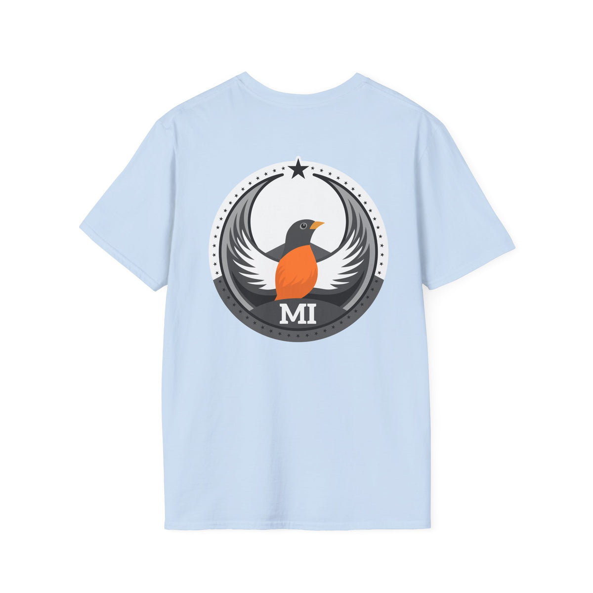 Bird Rebels Softstyle T-Shirt – MI – Light