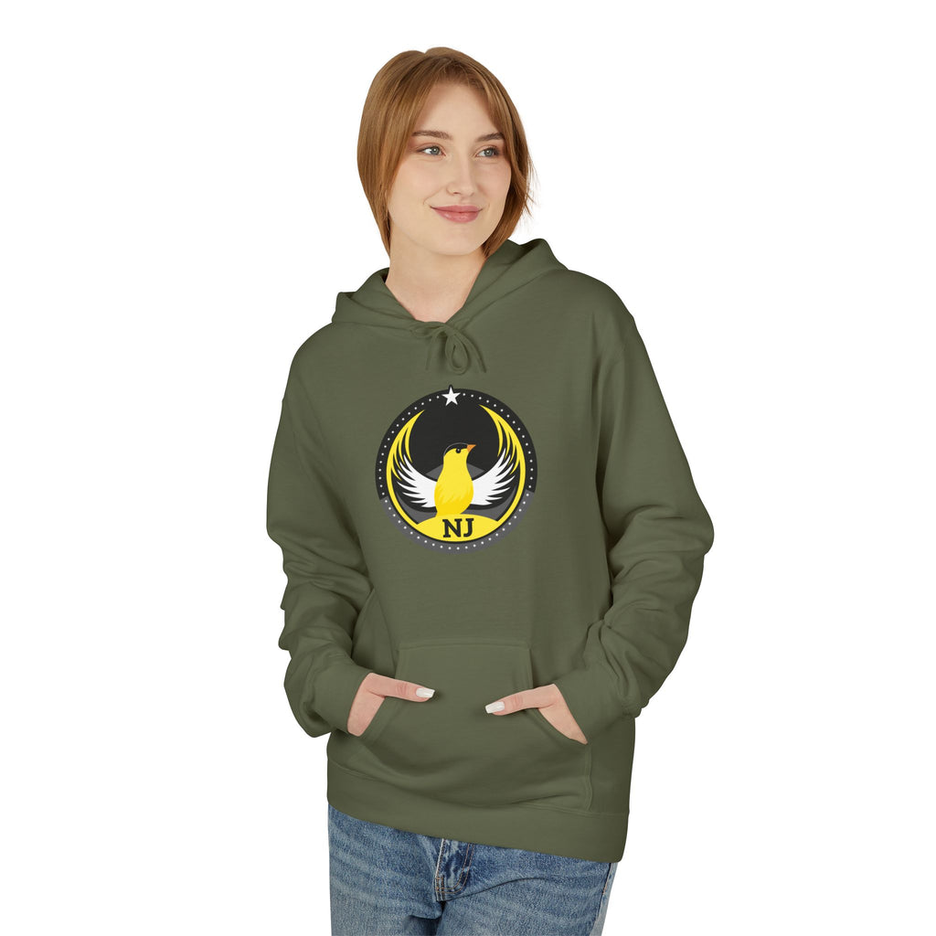 Bird Rebels Midweight Softstyle Fleece Hoodie – NJ – Dark