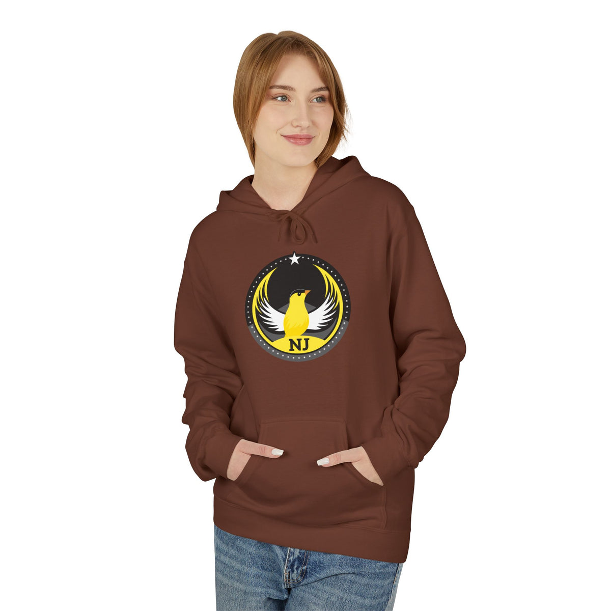 Bird Rebels Midweight Softstyle Fleece Hoodie – NJ – Dark