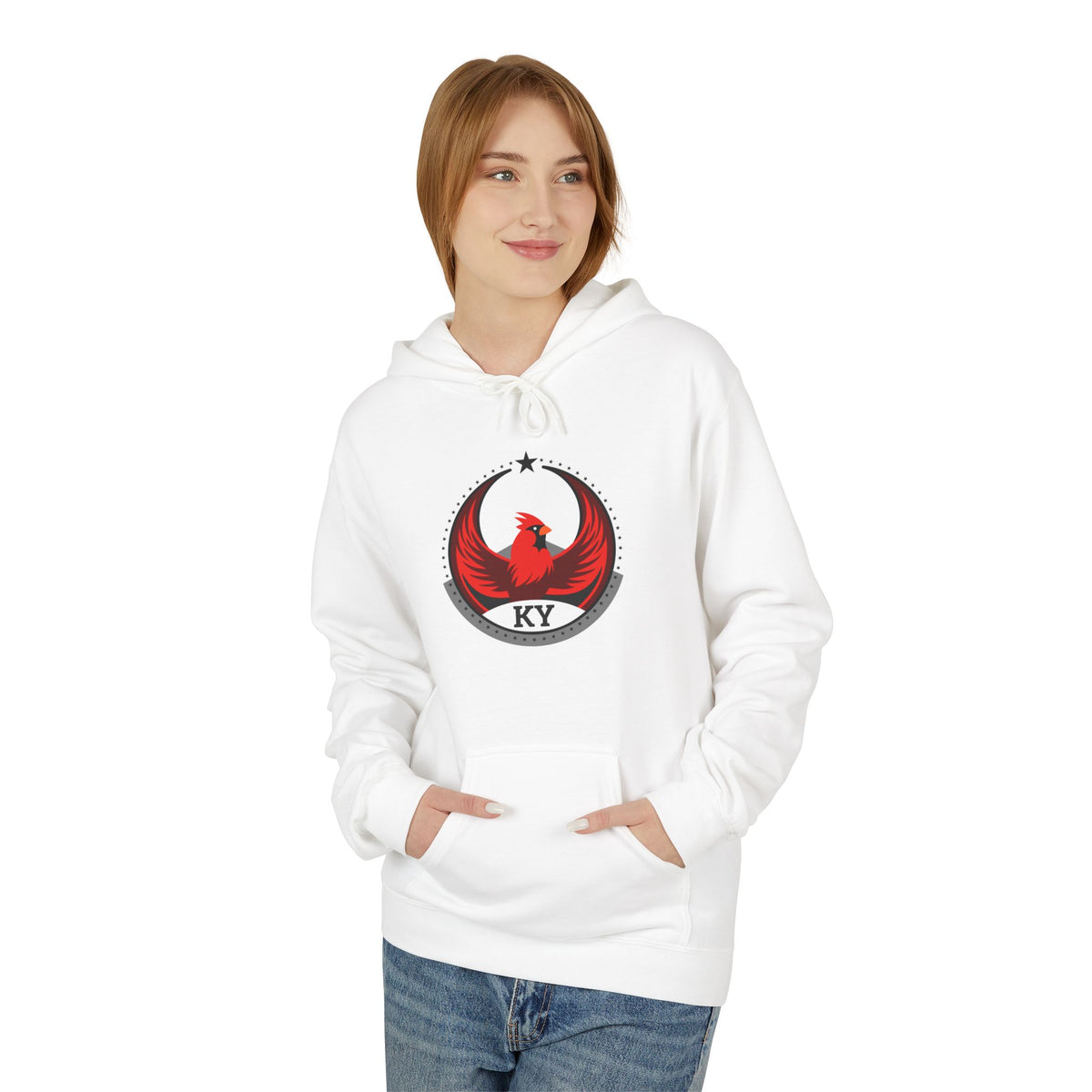 Bird Rebels Midweight Softstyle Fleece Hoodie – KY – Light
