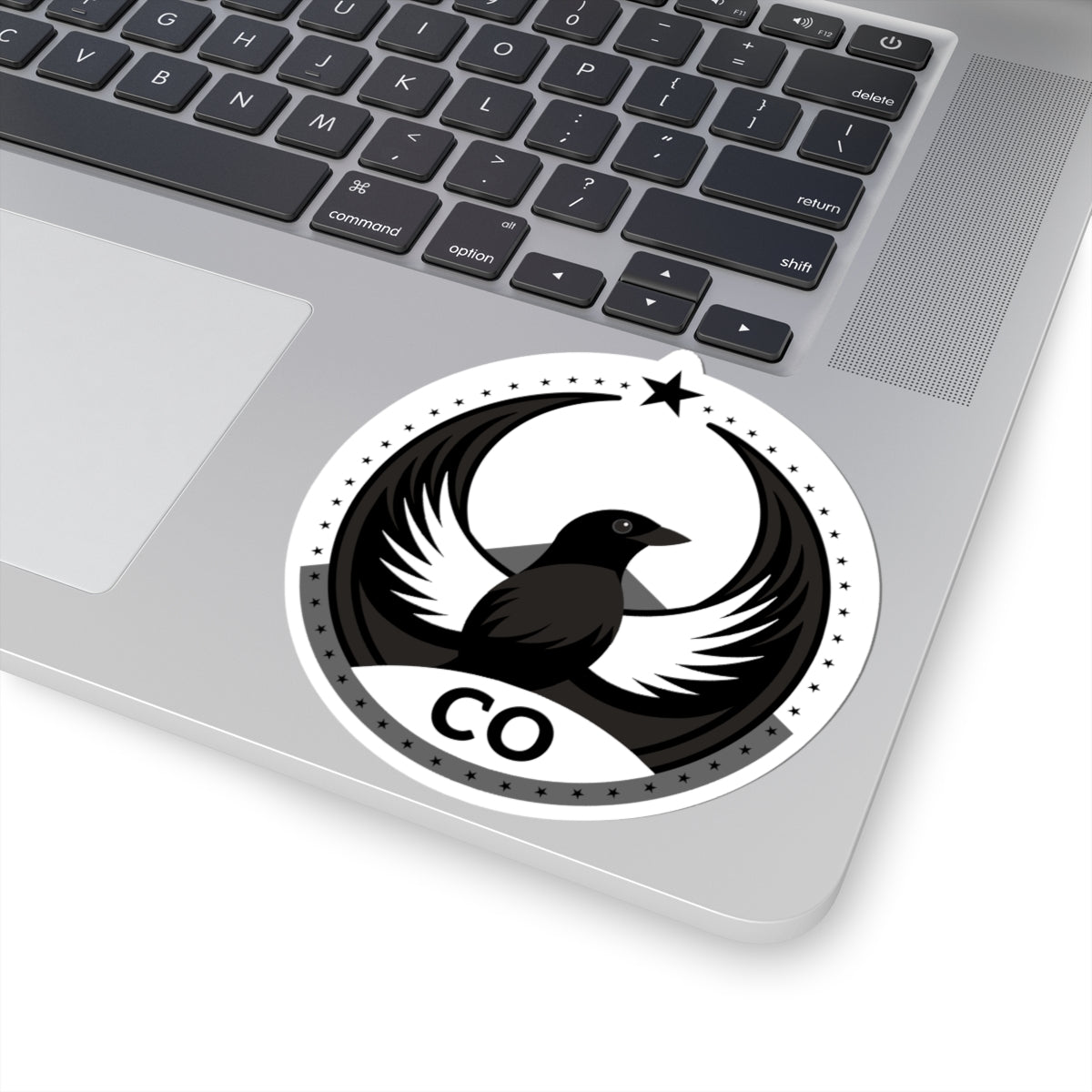 Colorado Lark Bunting Light Kiss-Cut Sticker | Bird Rebels CO Community Pride Decal