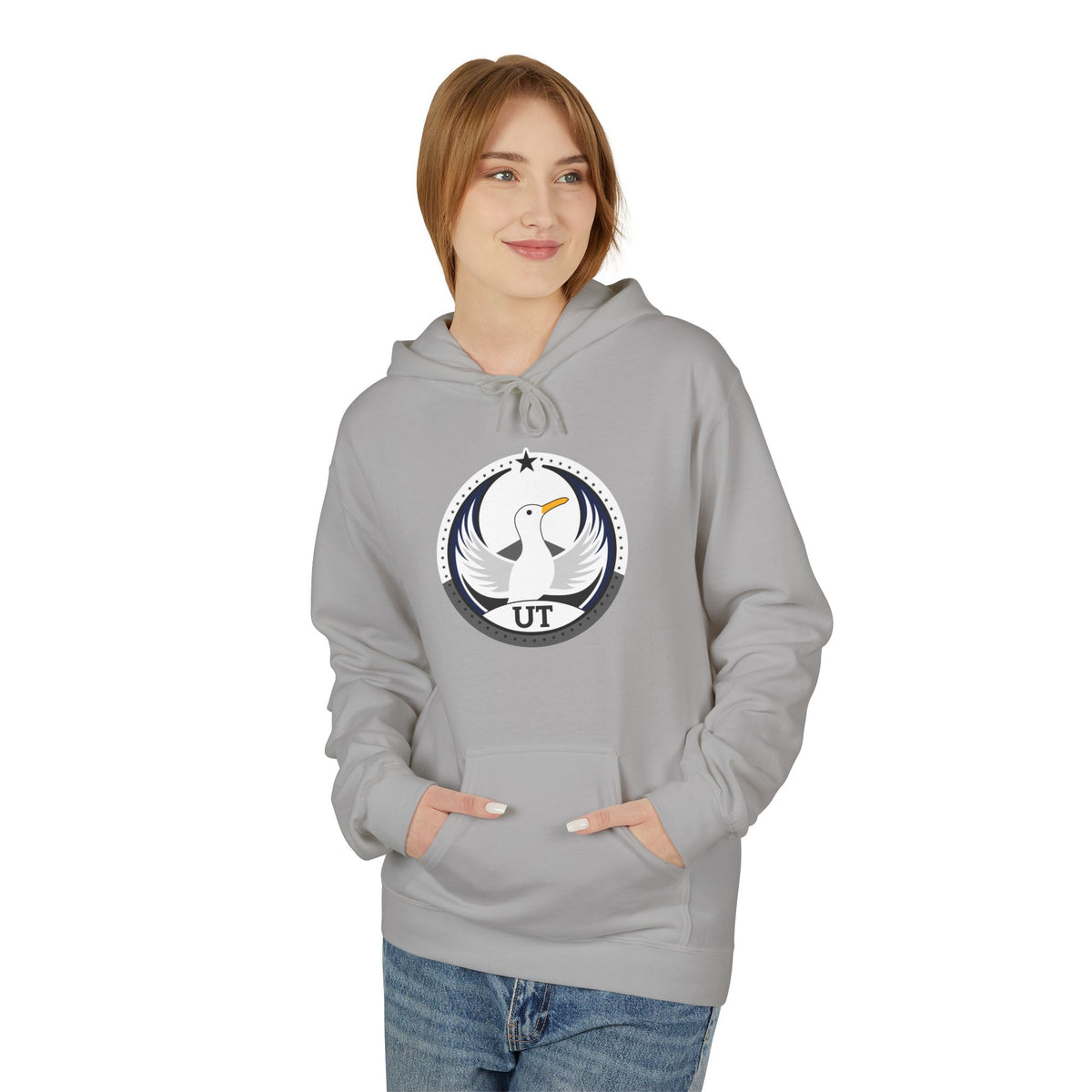 Bird Rebels Midweight Softstyle Fleece Hoodie – UT – Light