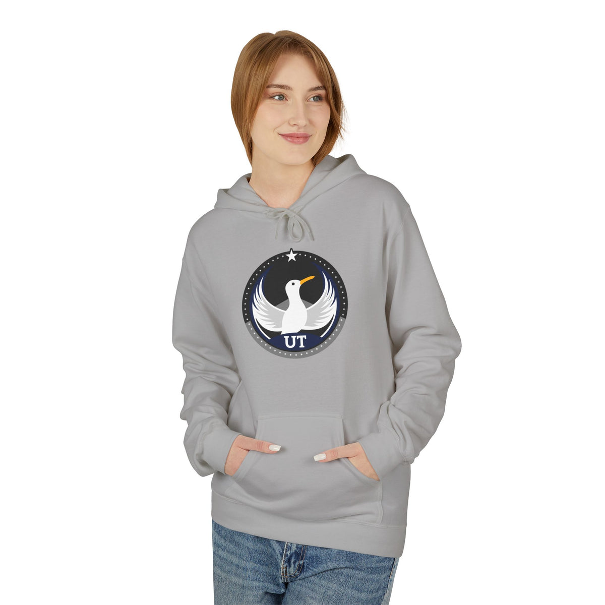 Bird Rebels Midweight Softstyle Fleece Hoodie – UT – Dark