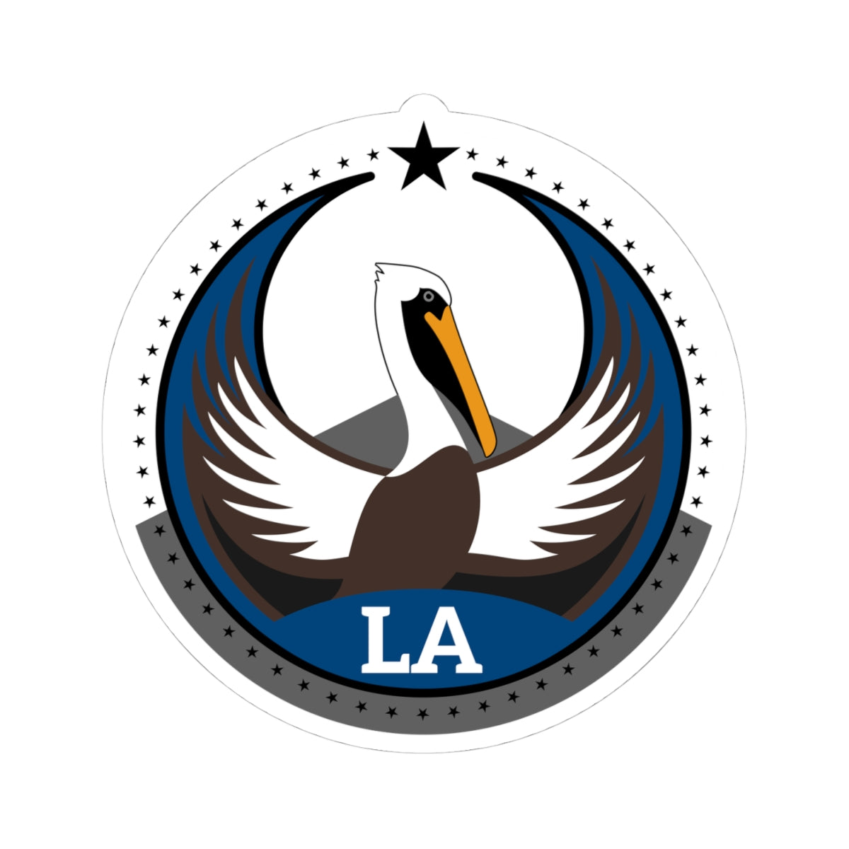 Bird Rebels Kiss-Cut Stickers – LA – Light