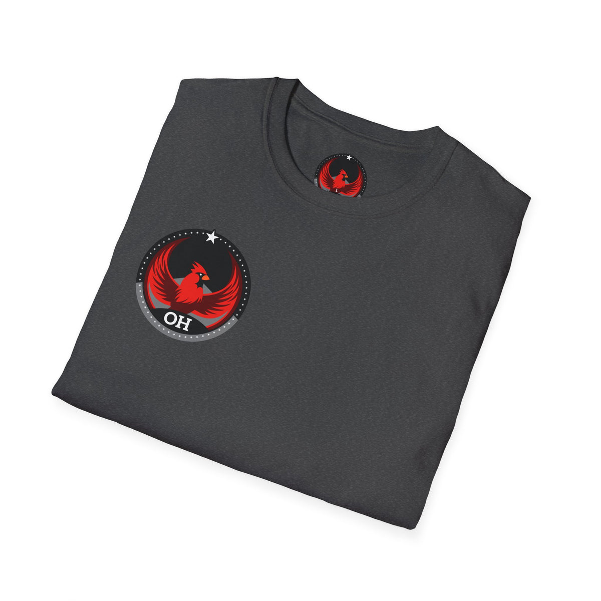 Bird Rebels Softstyle T-Shirt – OH – Dark