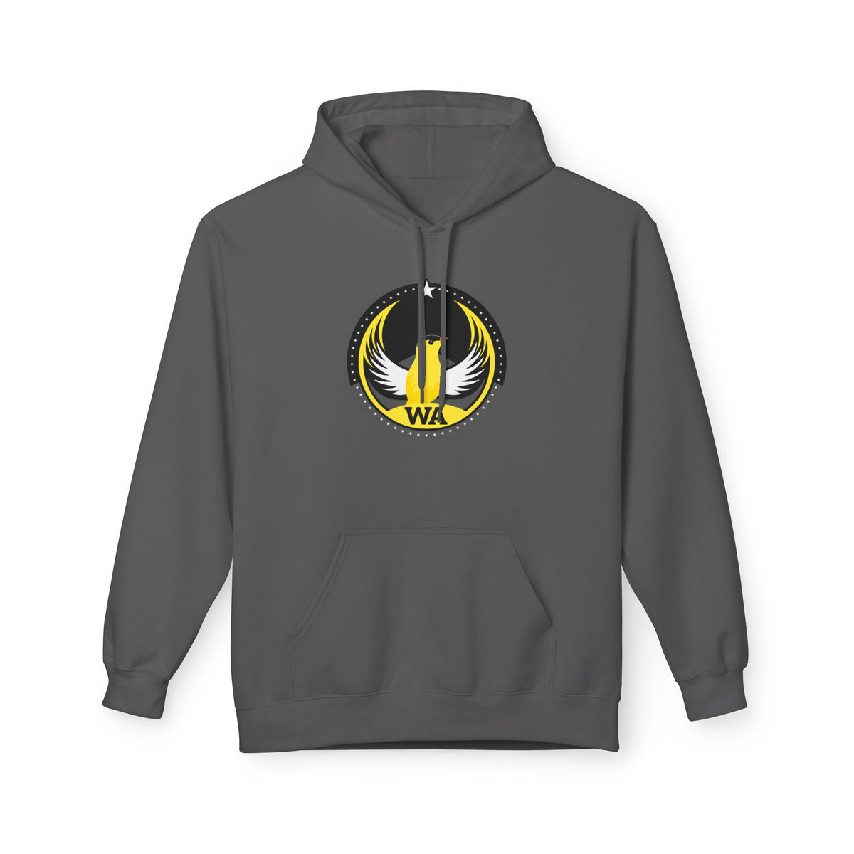 Bird Rebels Midweight Softstyle Fleece Hoodie – WA – Willow Goldfinch – Dark
