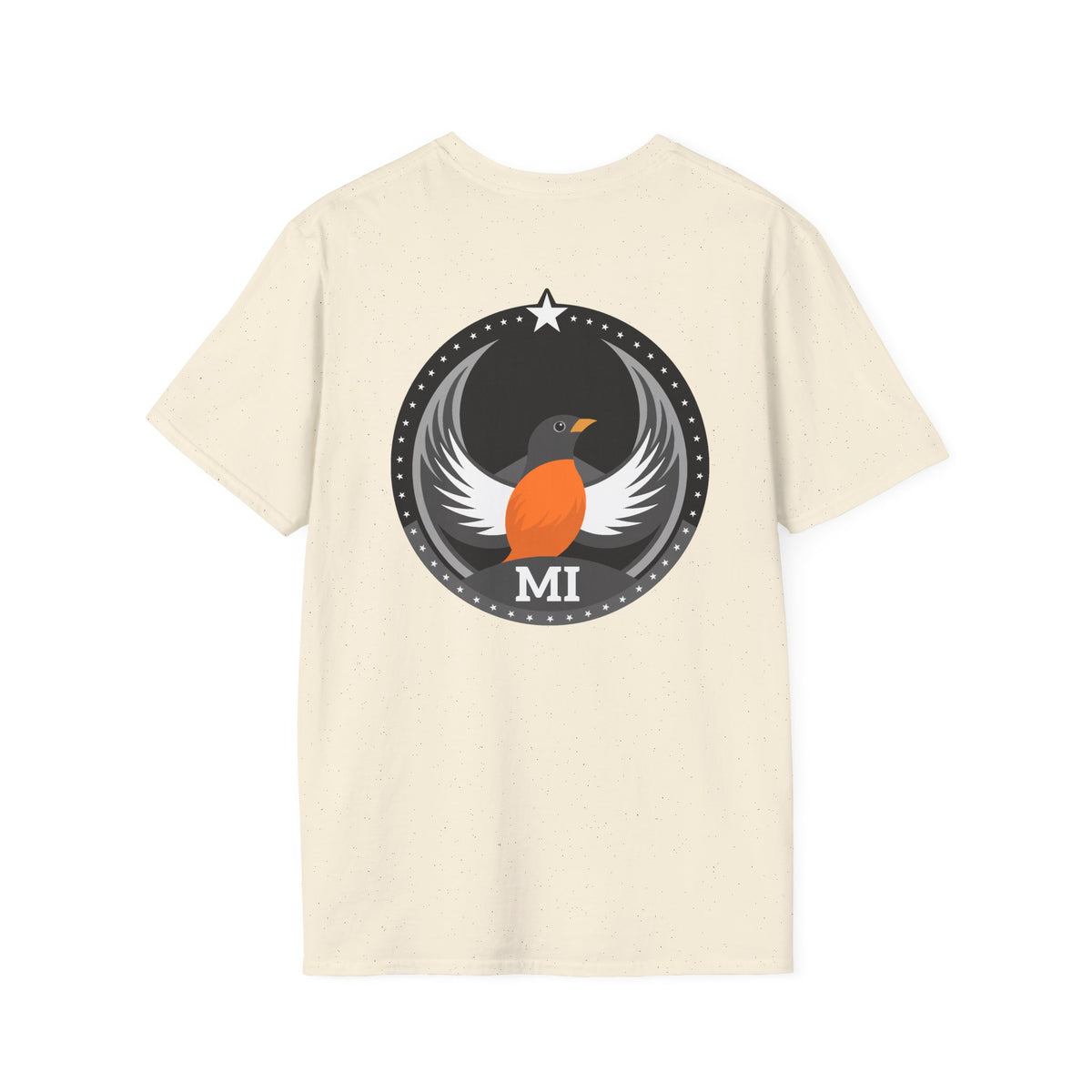 Bird Rebels Softstyle T-Shirt – MI – Dark