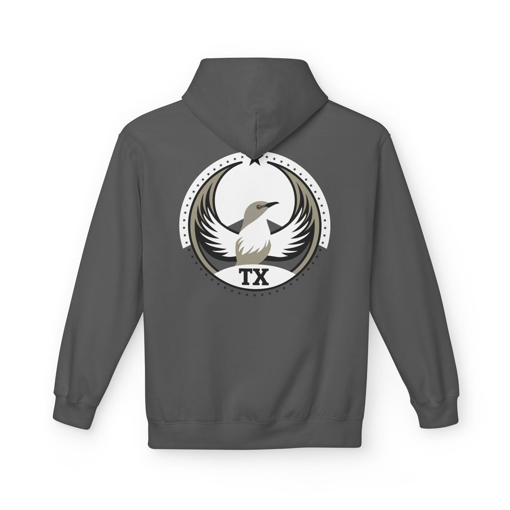 Bird Rebels Midweight Softstyle Fleece Hoodie – TX – Light