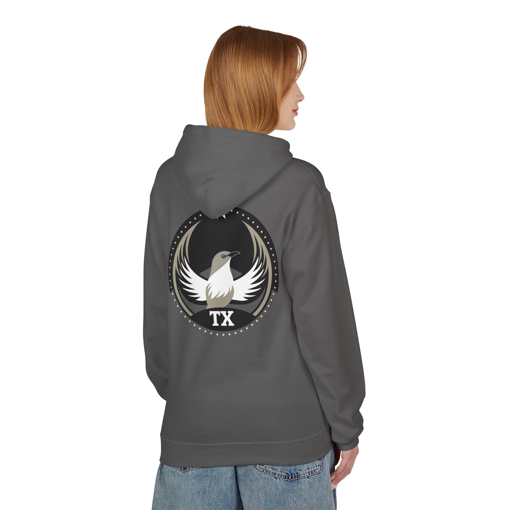 Bird Rebels Midweight Softstyle Fleece Hoodie – TX – Dark