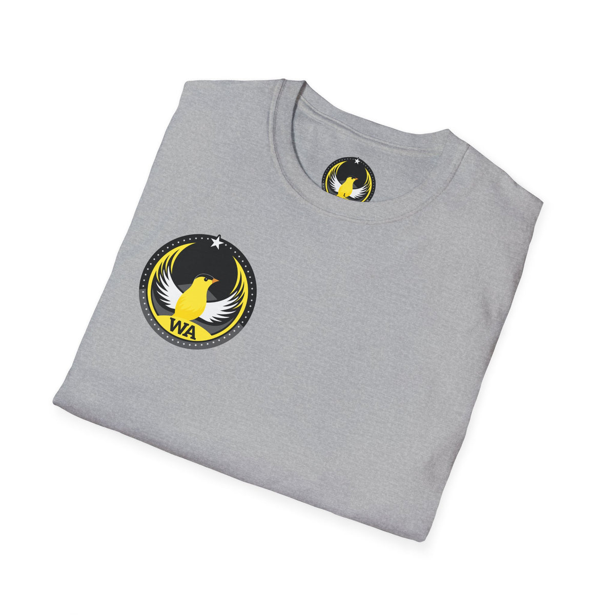 Bird Rebels Softstyle T-Shirt – WA – Dark
