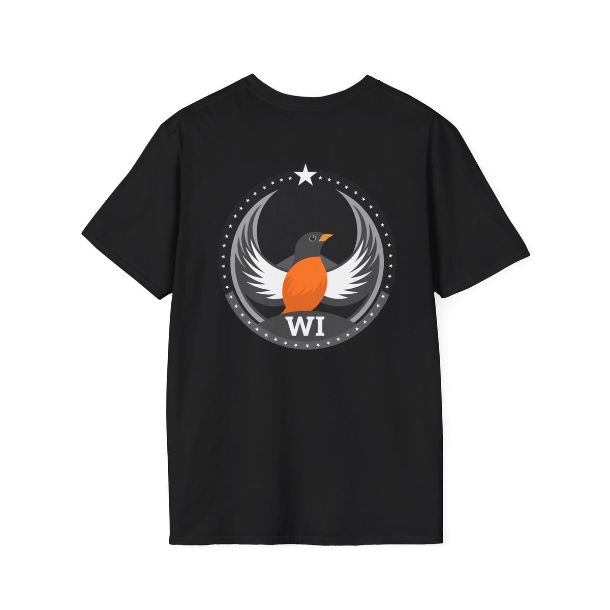 Bird Rebels Softstyle T-Shirt – WI – Dark
