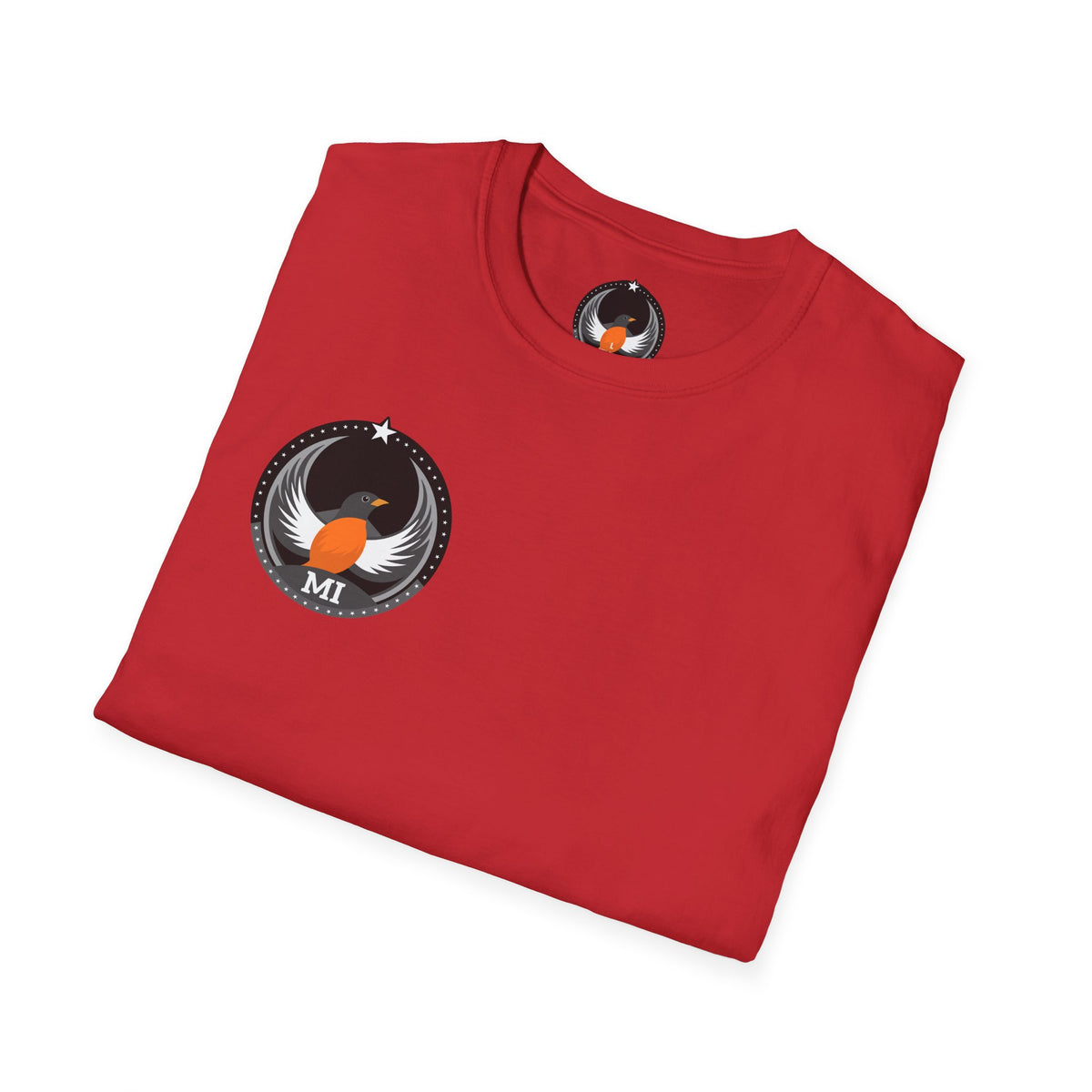 Bird Rebels Softstyle T-Shirt – MI – Dark