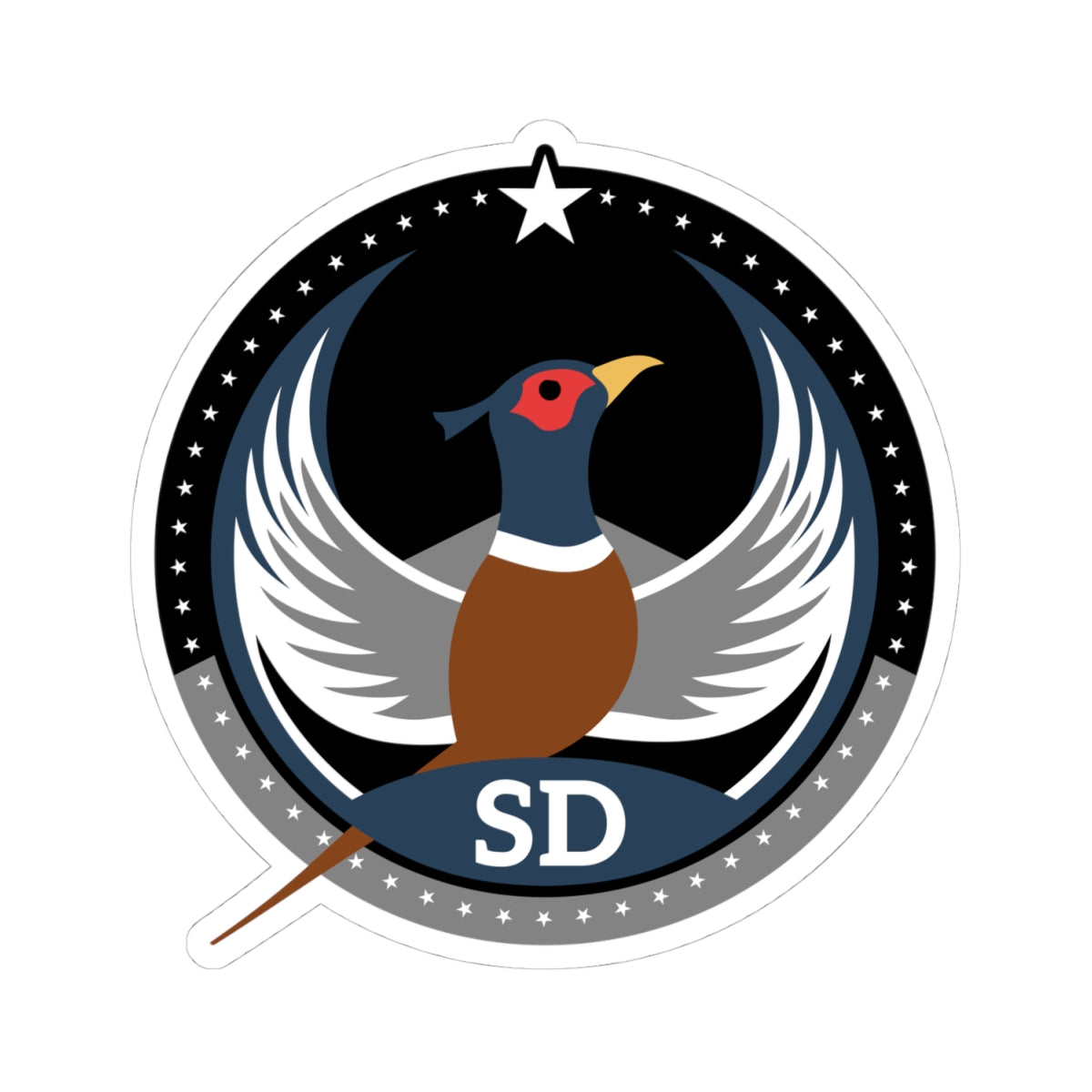 Bird Rebels Kiss-Cut Stickers – SD – Dark
