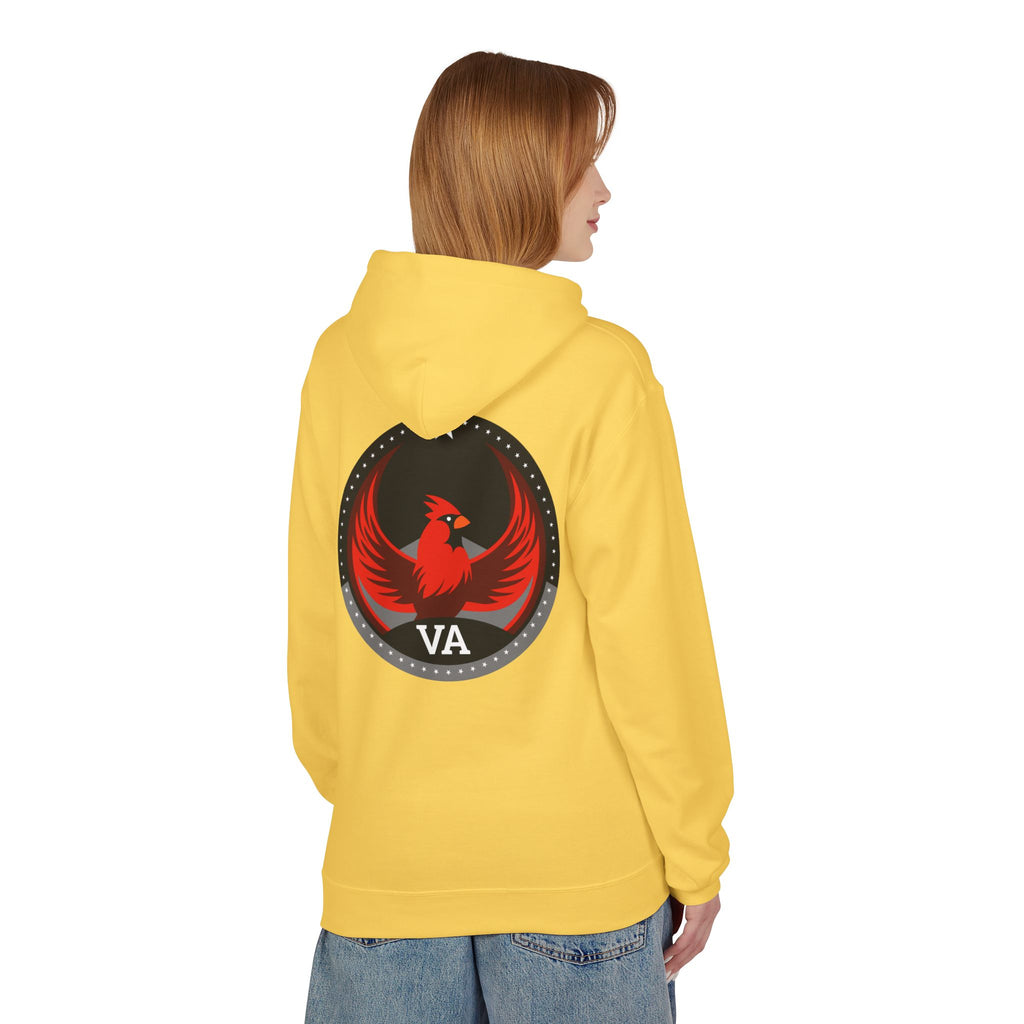 Bird Rebels Midweight Softstyle Fleece Hoodie – VA – Dark