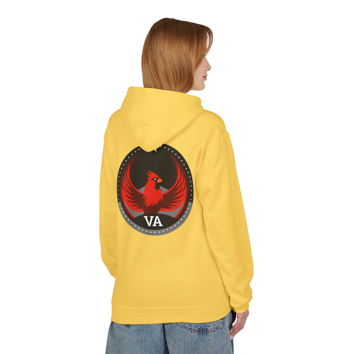 Bird Rebels Midweight Softstyle Fleece Hoodie – VA – Dark