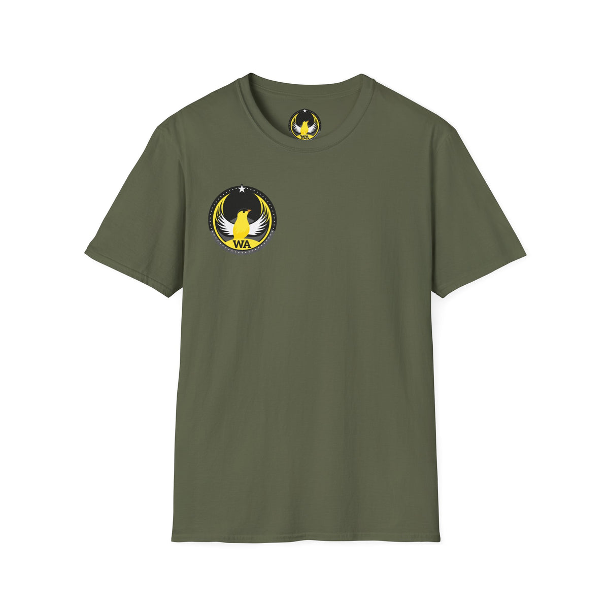 Bird Rebels Softstyle T-Shirt – WA – Dark