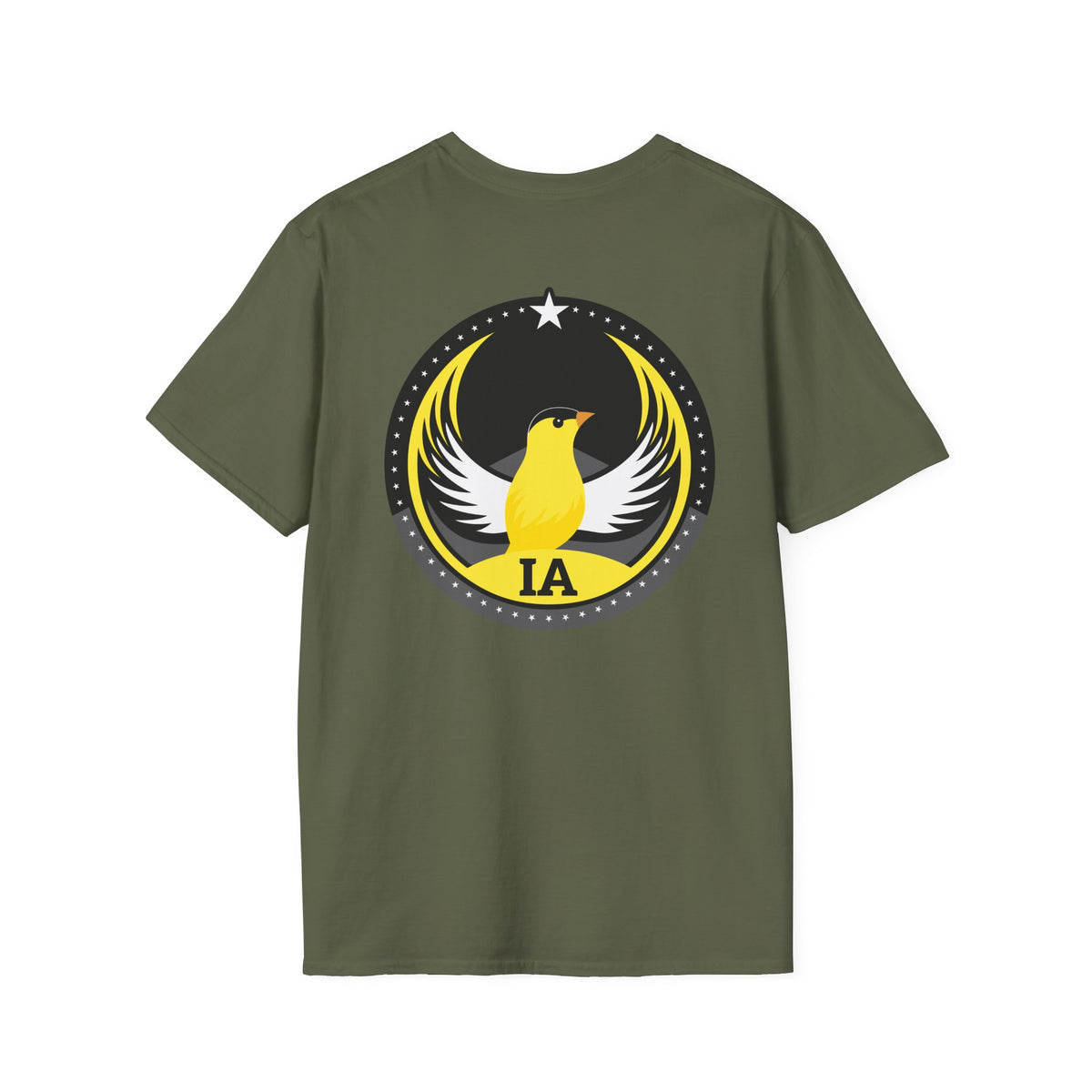 Bird Rebels Softstyle T-Shirt – IA – dark