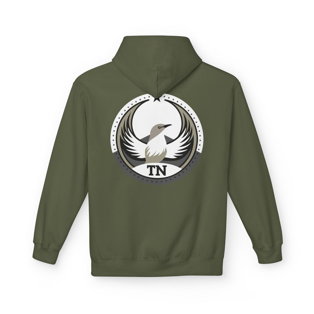 Bird Rebels Midweight Softstyle Fleece Hoodie – TN – Light