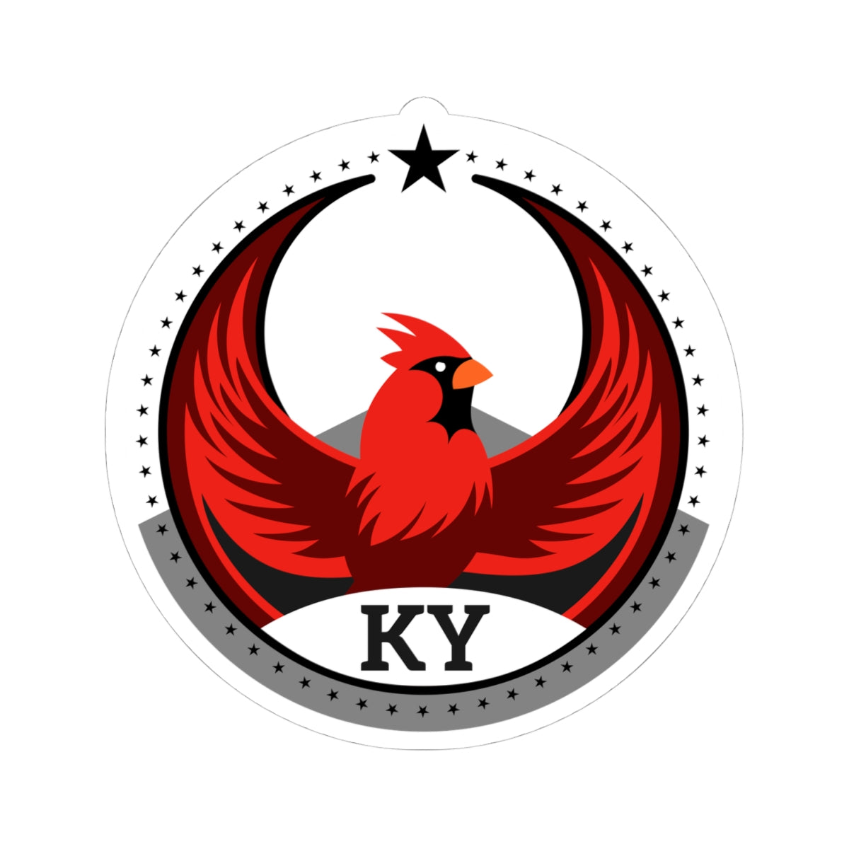 Bird Rebels Kiss-Cut Stickers – KY – Light