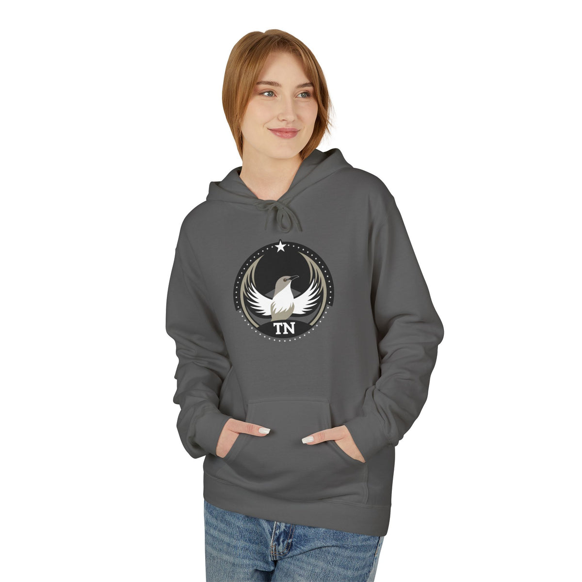 Bird Rebels Midweight Softstyle Fleece Hoodie – TN – Dark