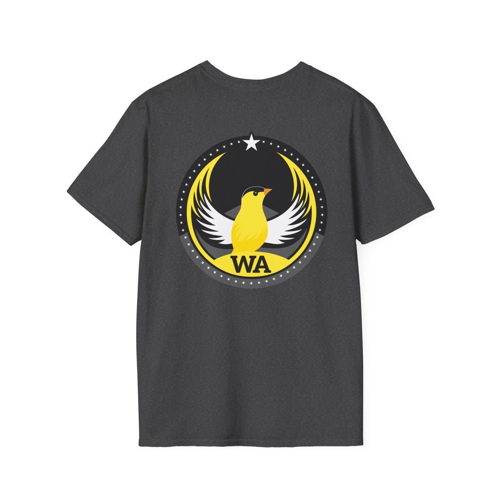 Bird Rebels Softstyle T-Shirt – WA – Dark