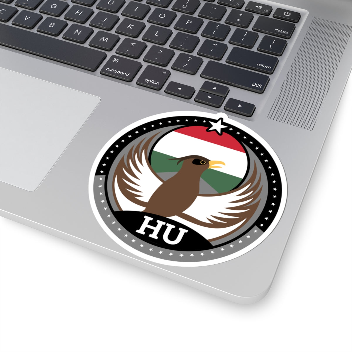 Hungarian Rebel Turul - Dark Edition | Kiss-Cut Sticker | Bird Rebels