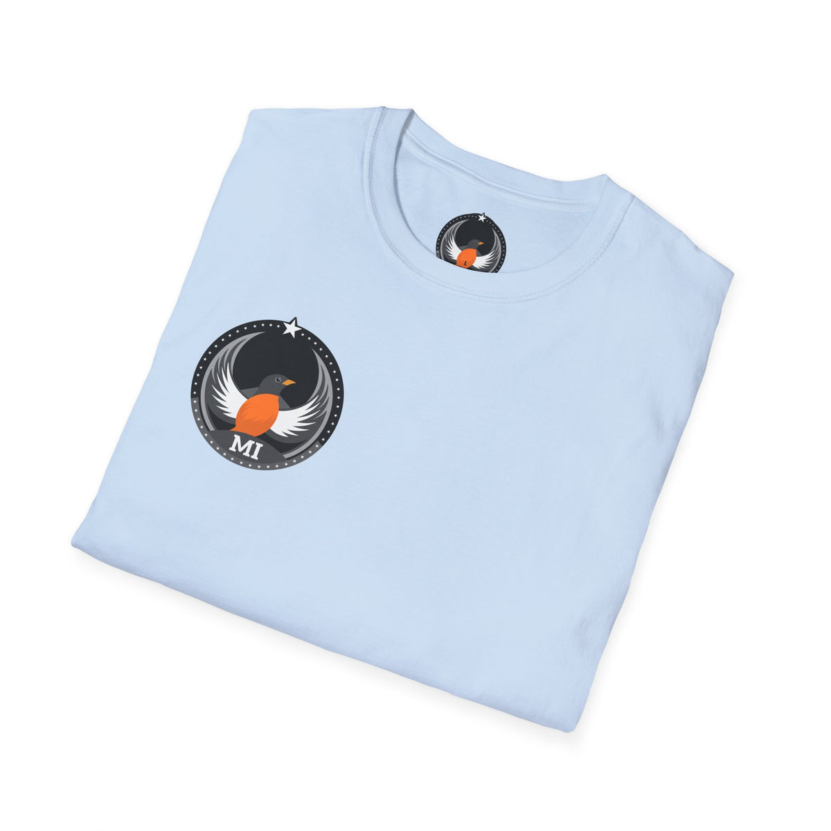 Bird Rebels Softstyle T-Shirt – MI – Dark
