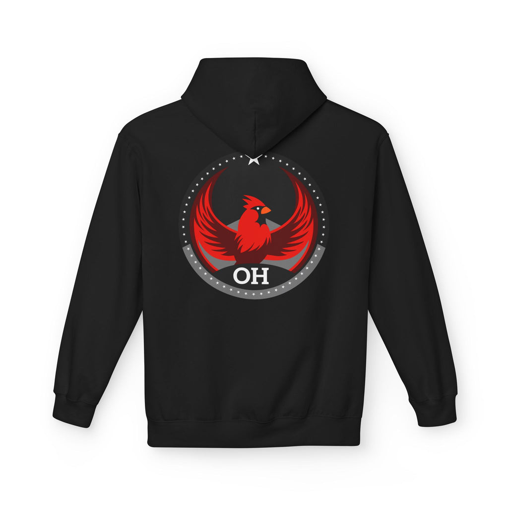 Bird Rebels Midweight Softstyle Fleece Hoodie – OH – Dark