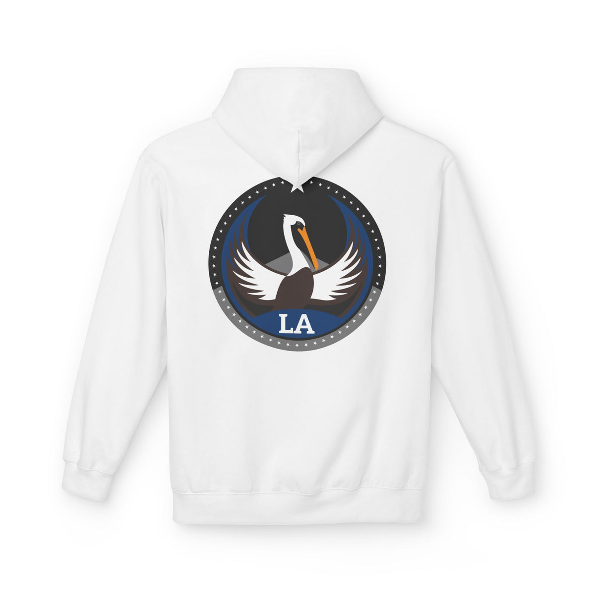 Bird Rebels Midweight Softstyle Fleece Hoodie – LA – Dark