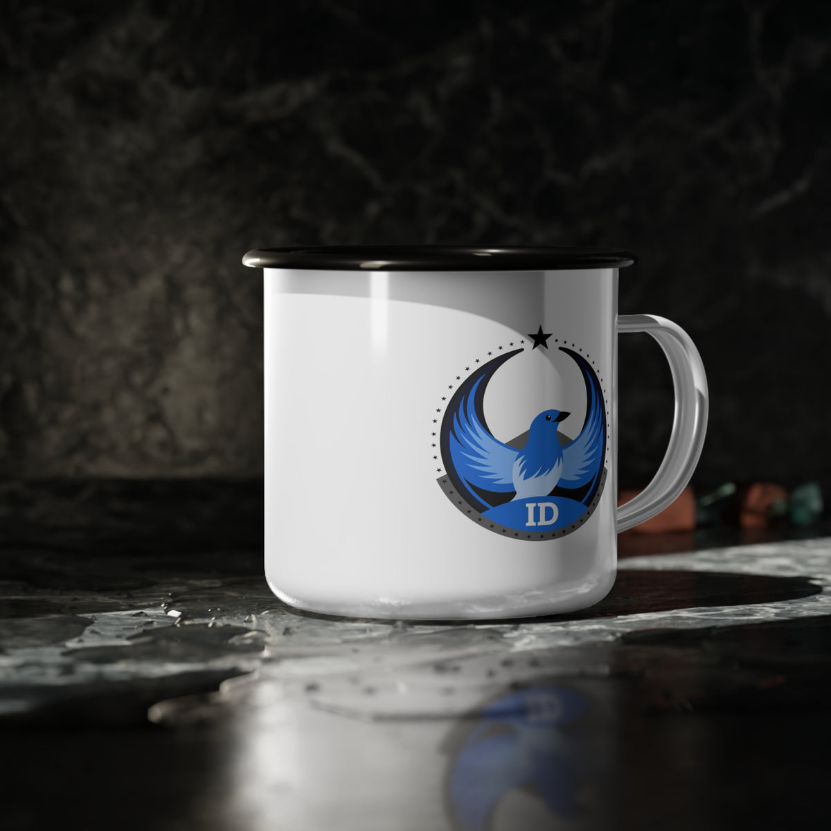 Bird Rebels Enamel Camp Cup – ID – Light