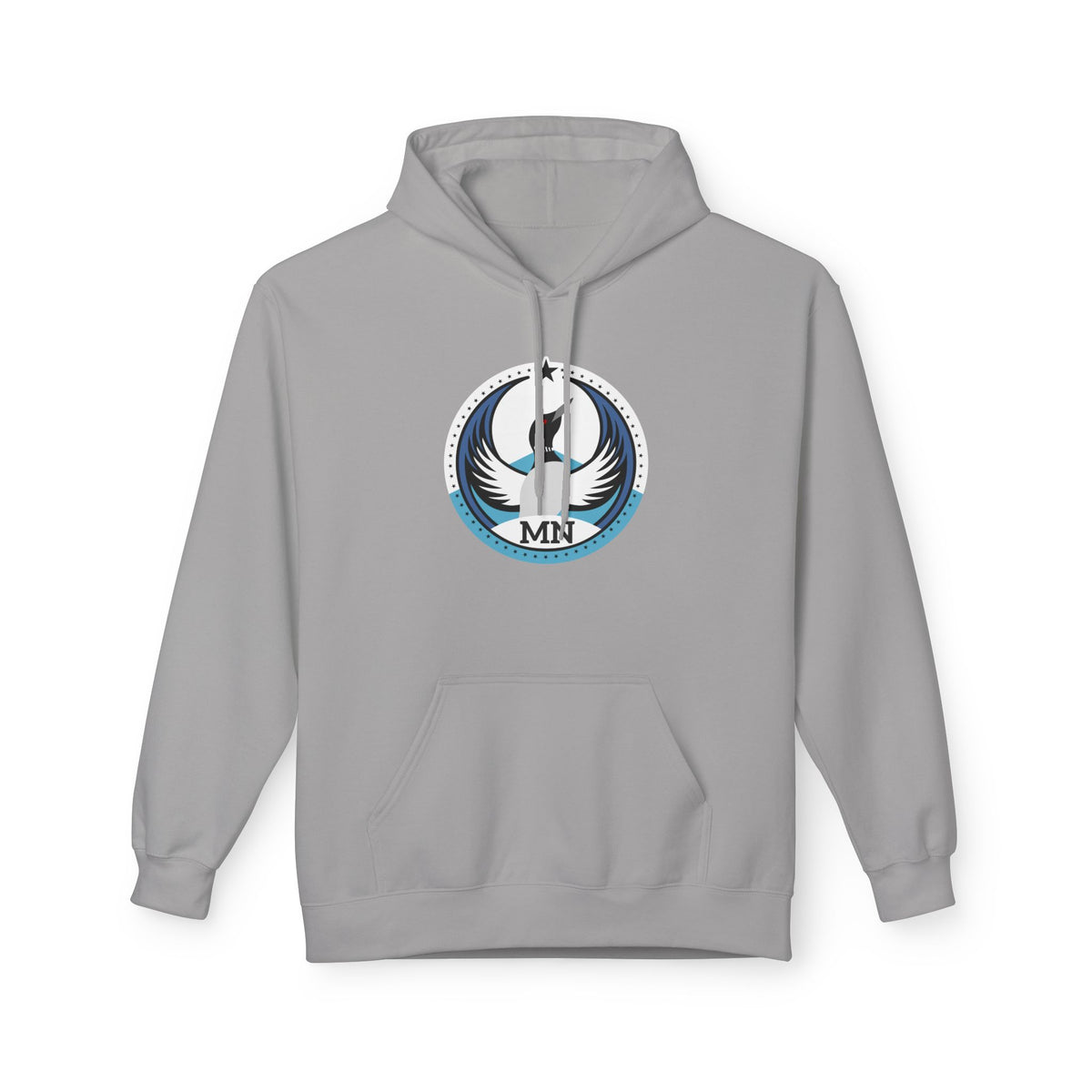 Bird Rebels Midweight Softstyle Fleece Hoodie – MN – Light
