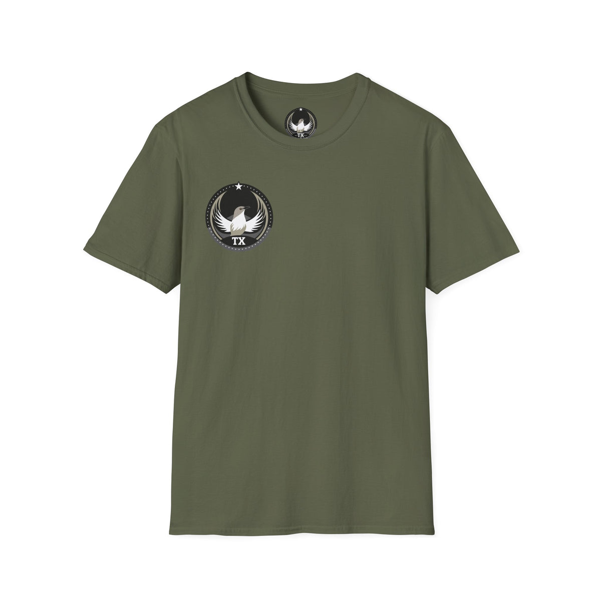 Bird Rebels Softstyle T-Shirt – TX – Dark
