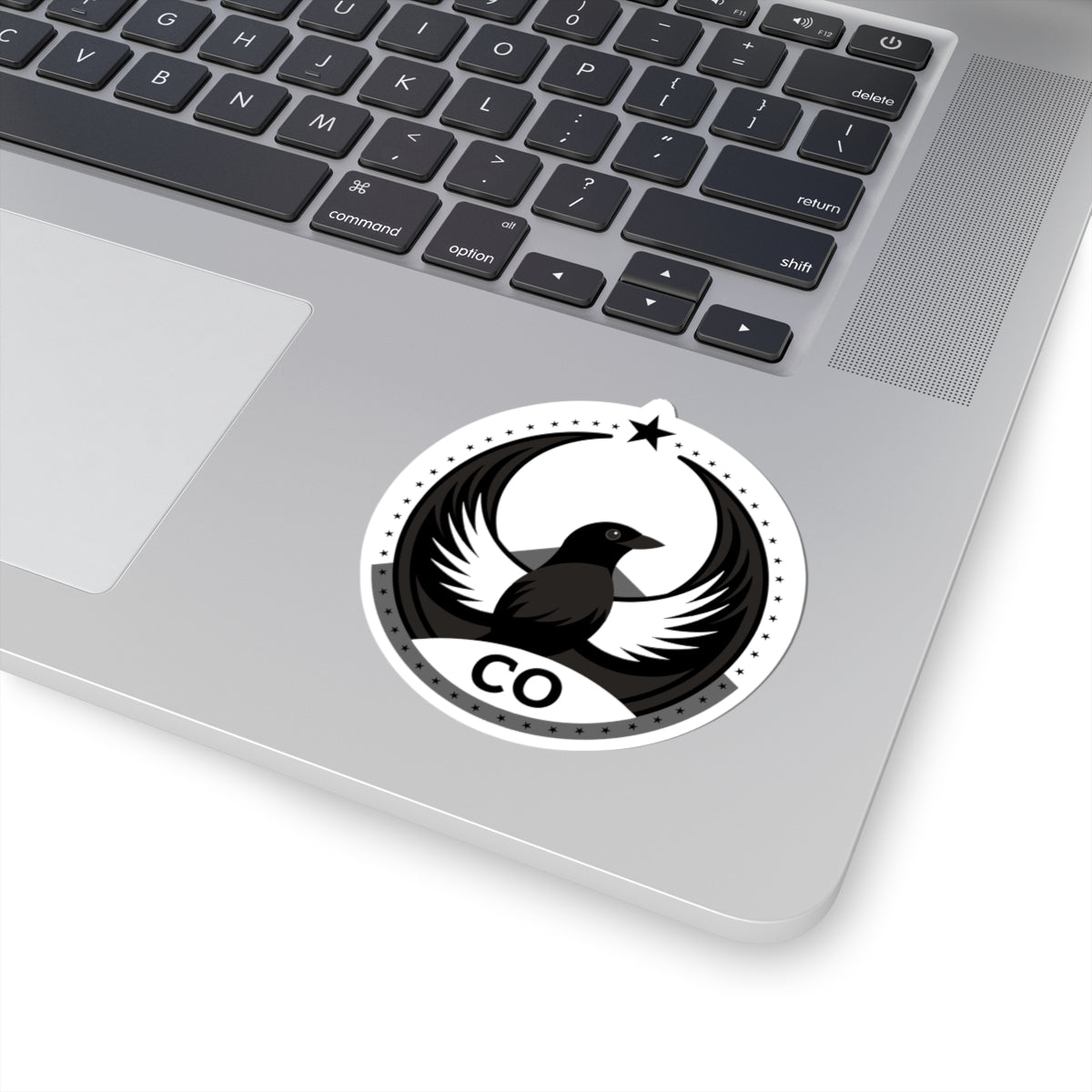 Colorado Lark Bunting Light Kiss-Cut Sticker | Bird Rebels CO Community Pride Decal
