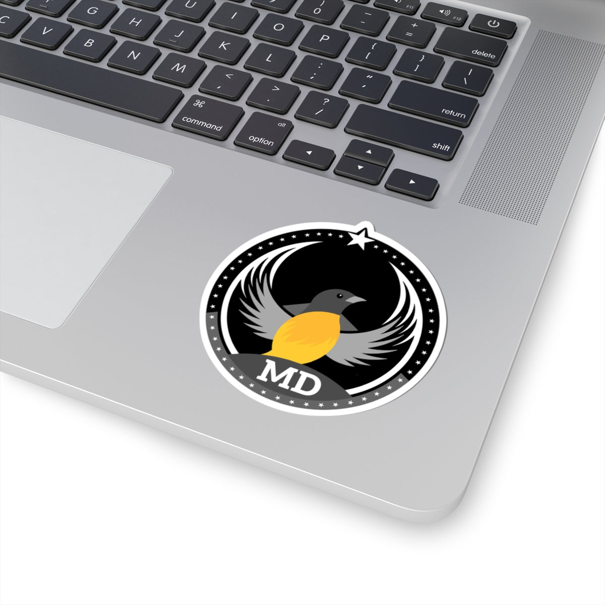 Maryland Baltimore Oriole Dark Kiss-Cut Sticker | Bird Rebels MD Community Pride Decal