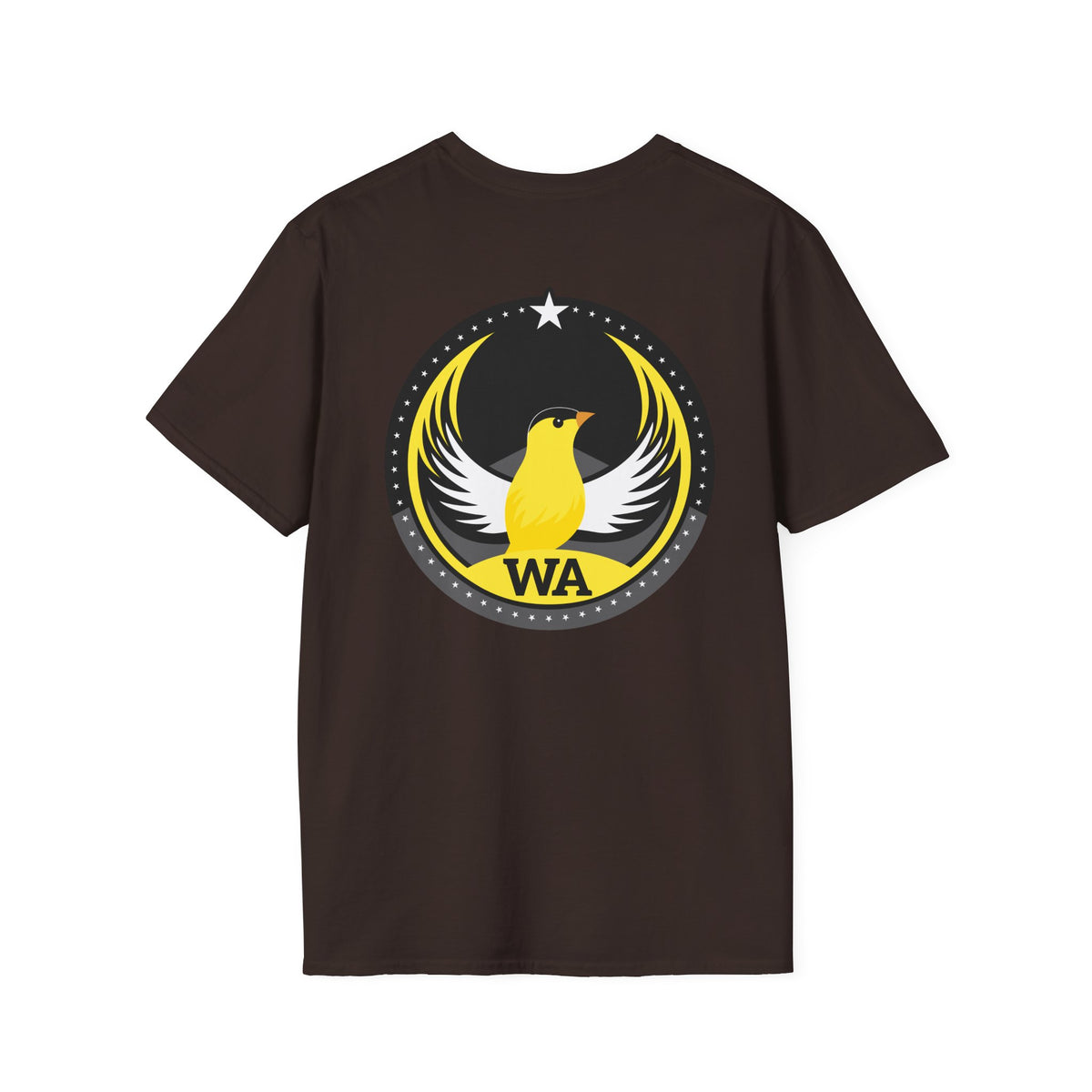 Bird Rebels Softstyle T-Shirt – WA – Dark