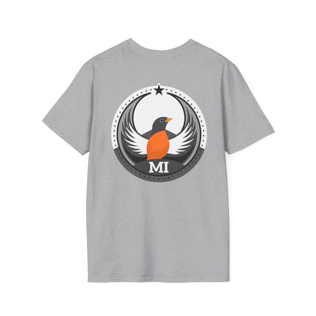 Bird Rebels Softstyle T-Shirt – MI – Light