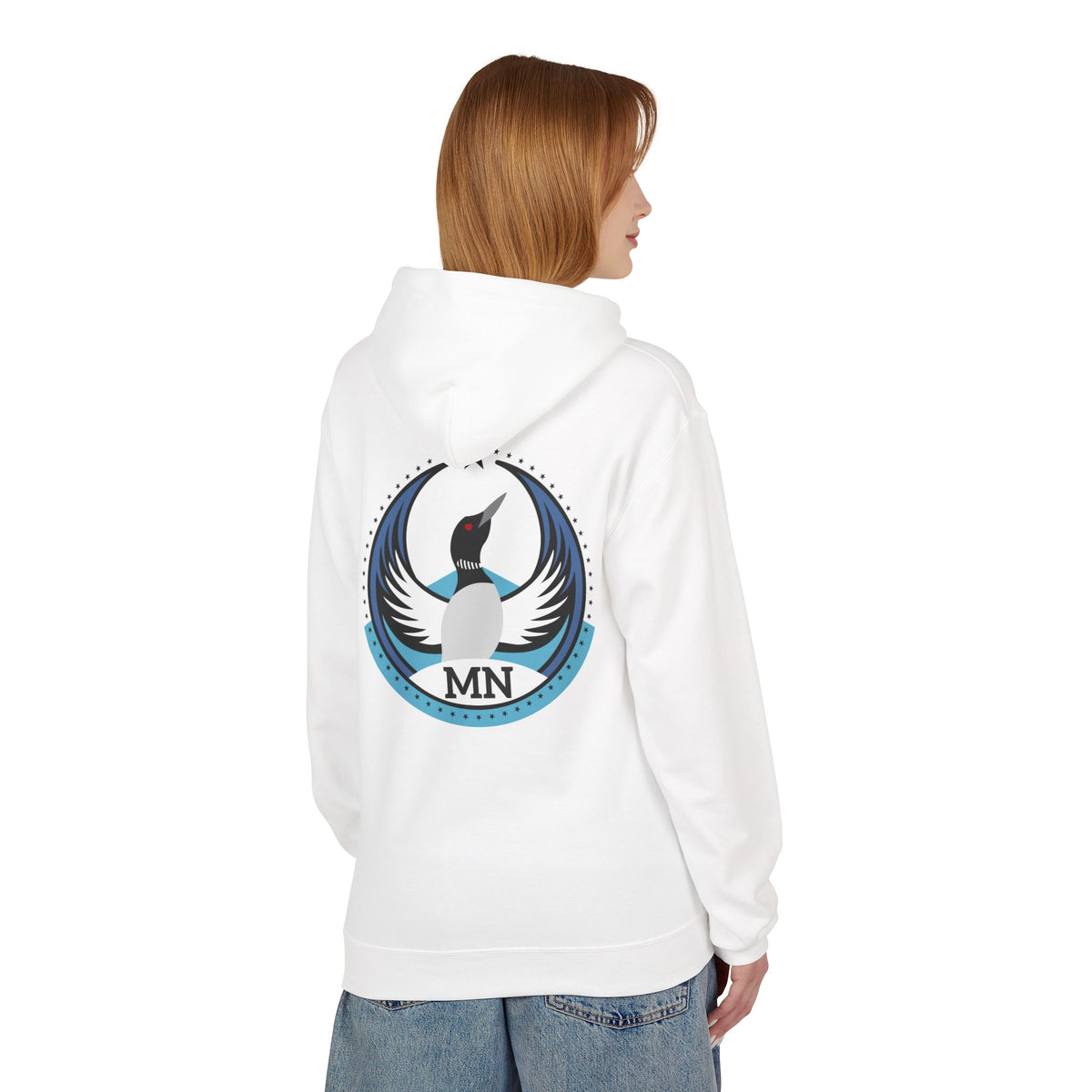 Bird Rebels Midweight Softstyle Fleece Hoodie – MN – Light