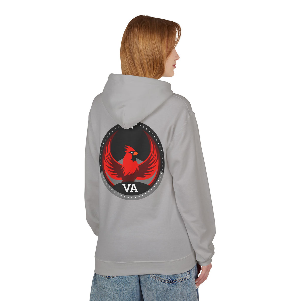 Bird Rebels Midweight Softstyle Fleece Hoodie – VA – Dark