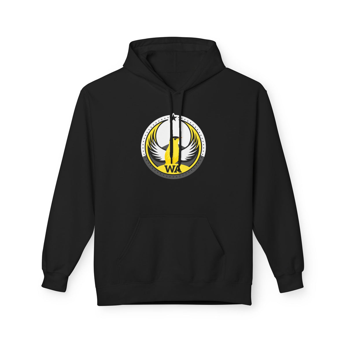 Bird Rebels Midweight Softstyle Fleece Hoodie – WA – Willow Goldfinch – Light