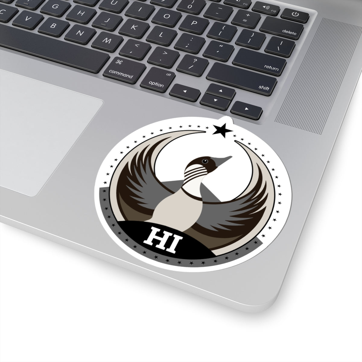 Hawaii Nene Light Kiss-Cut Sticker | Bird Rebels HI Community Pride Decal