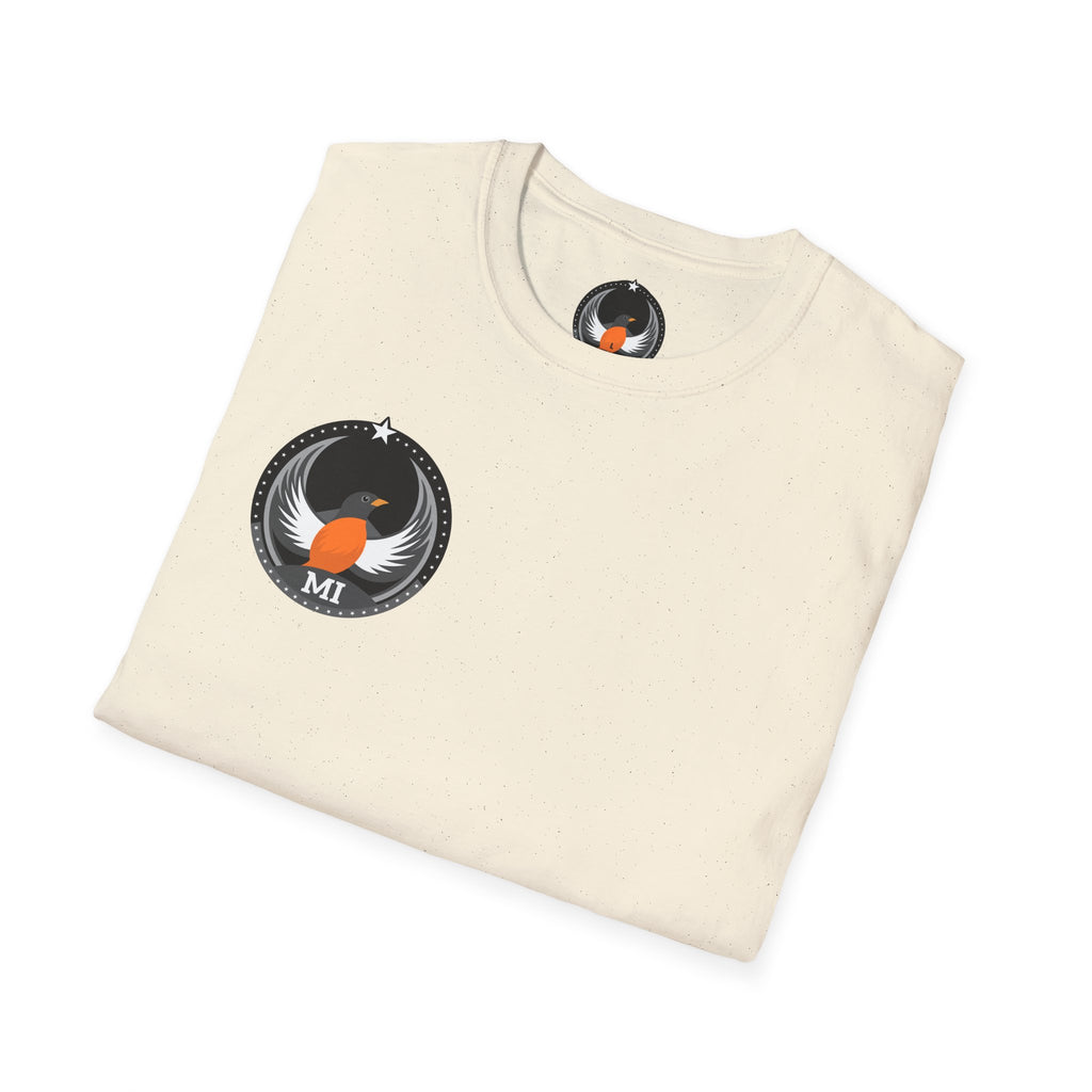 Bird Rebels Softstyle T-Shirt – MI – Dark