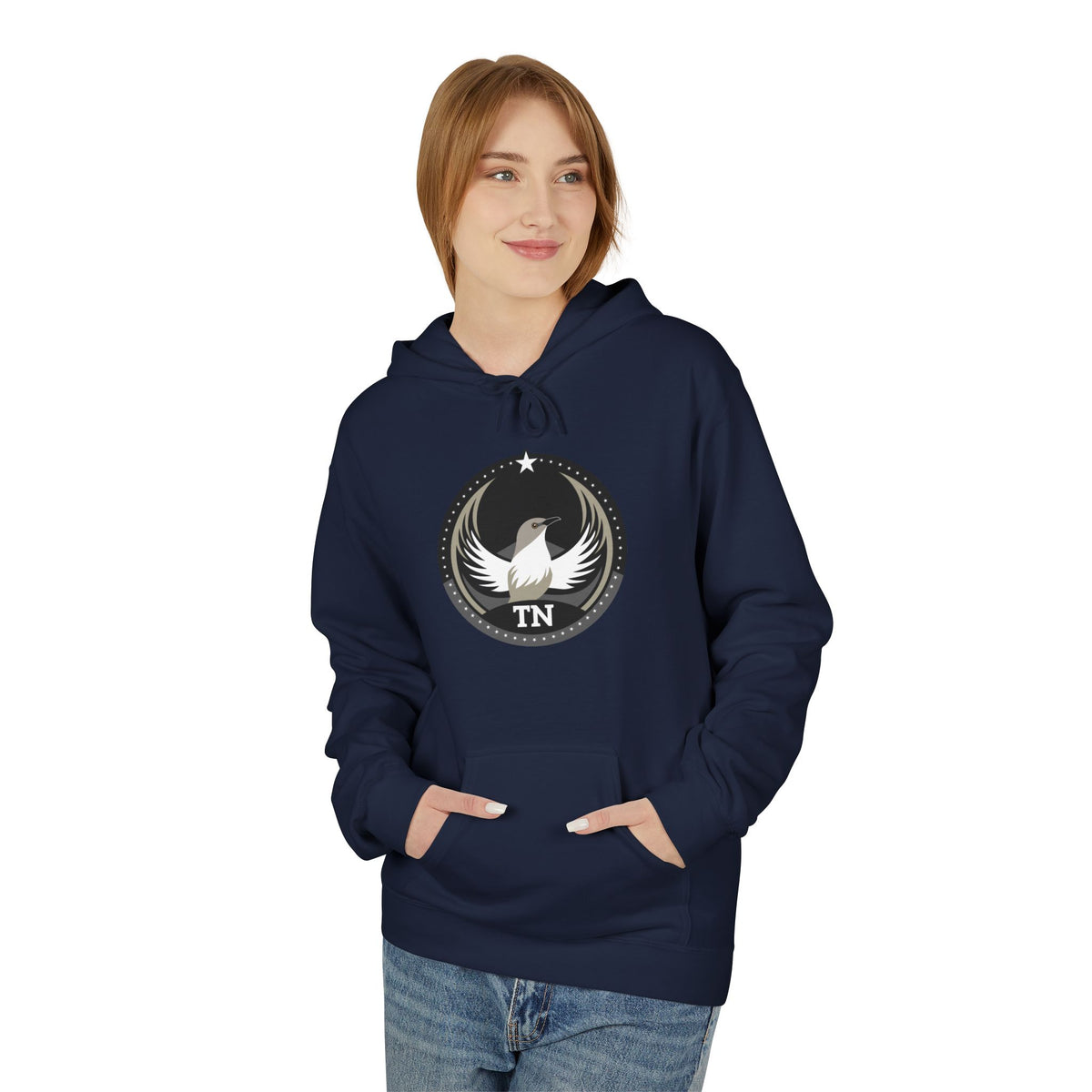 Bird Rebels Midweight Softstyle Fleece Hoodie – TN – Dark