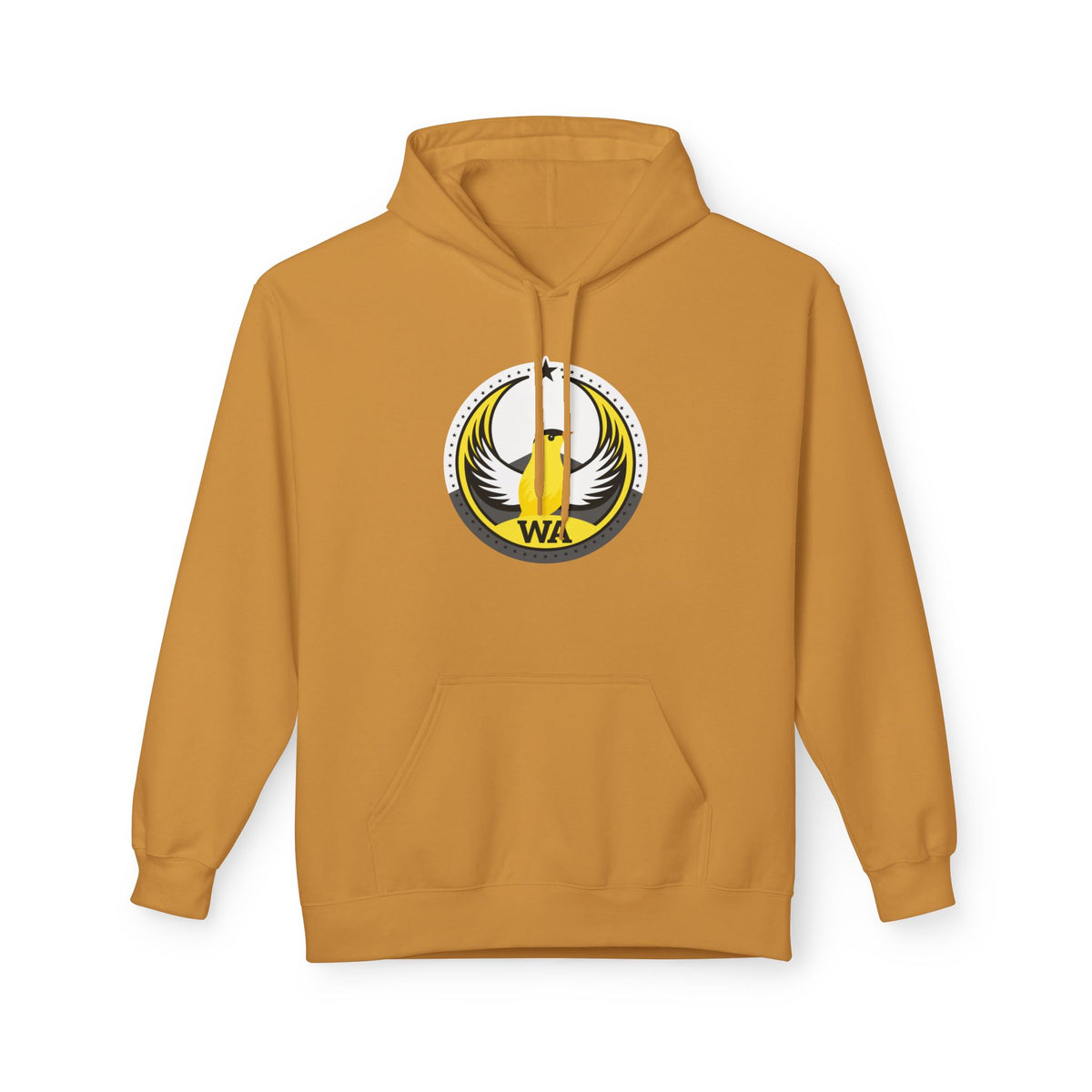 Bird Rebels Midweight Softstyle Fleece Hoodie – WA – Willow Goldfinch – Light
