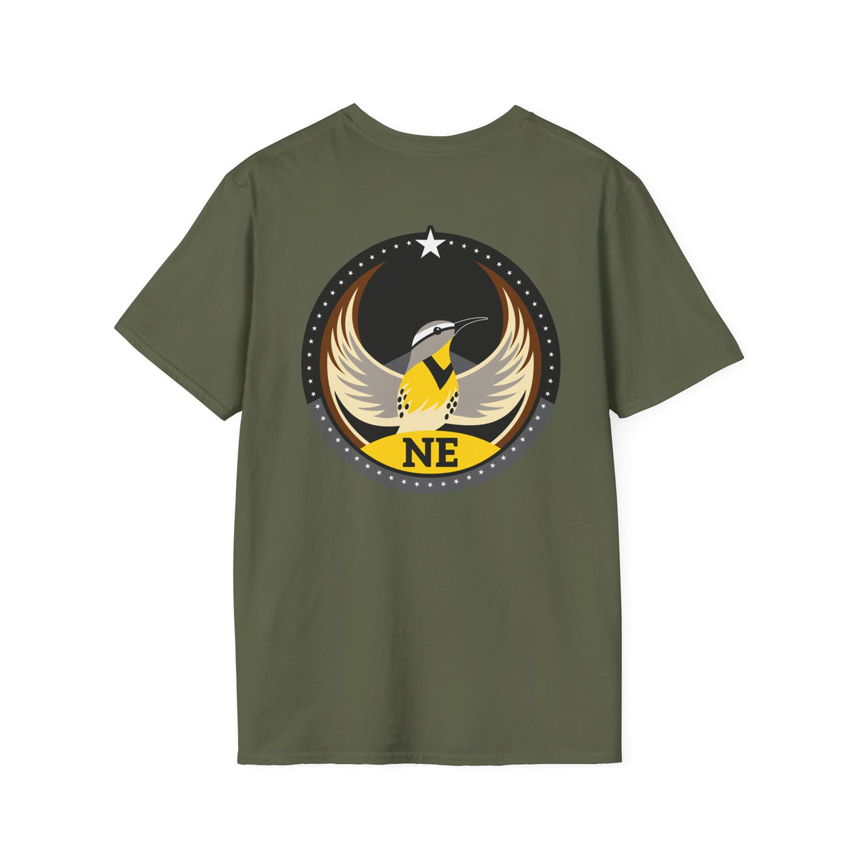 Bird Rebels Softstyle T-Shirt – NE – Dark