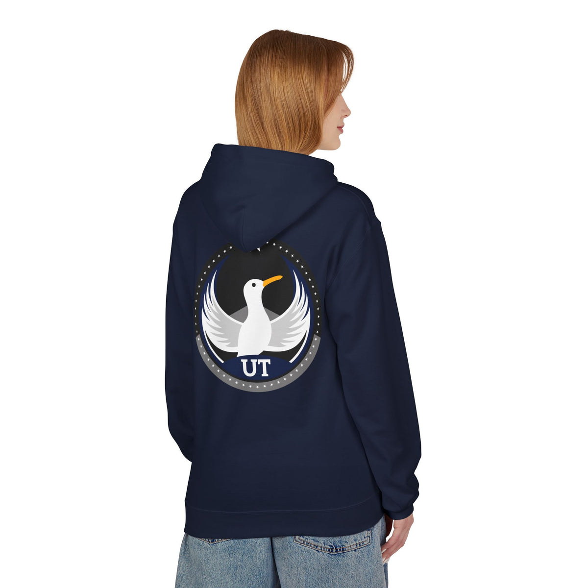 Bird Rebels Midweight Softstyle Fleece Hoodie – UT – Dark