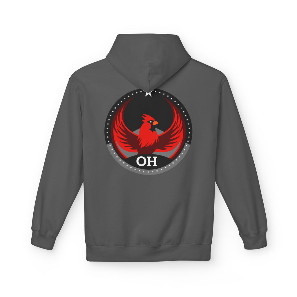 Bird Rebels Midweight Softstyle Fleece Hoodie – OH – Dark