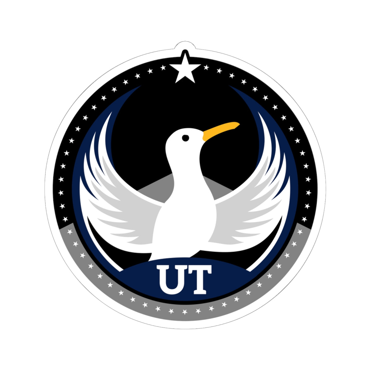 Bird Rebels Kiss-Cut Stickers – UT – Dark