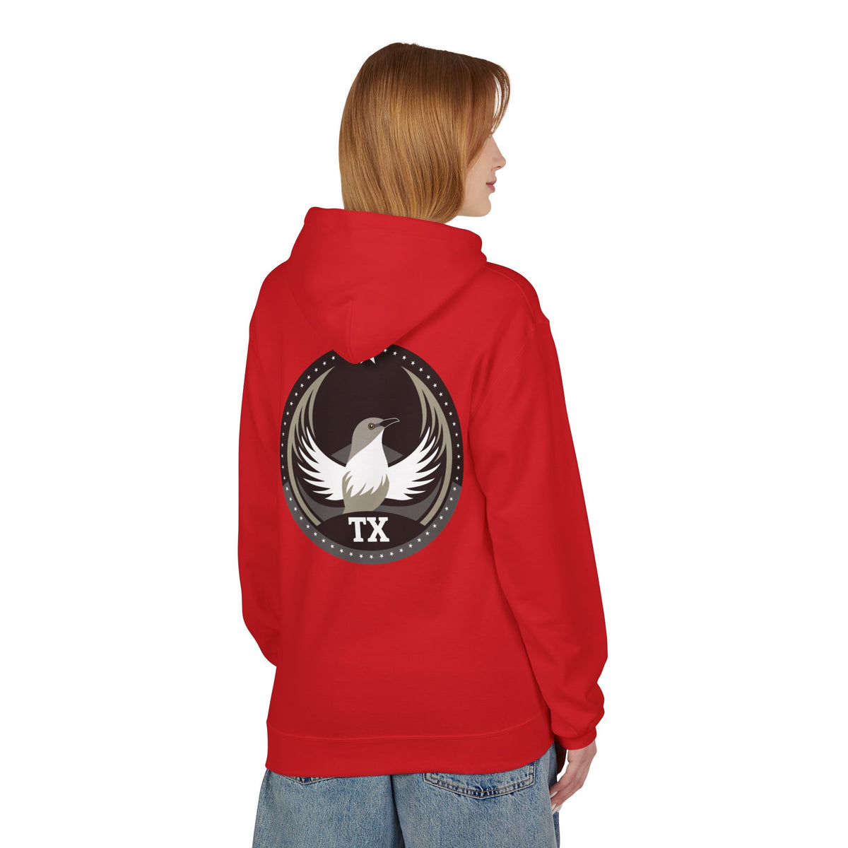 Bird Rebels Midweight Softstyle Fleece Hoodie – TX – Dark